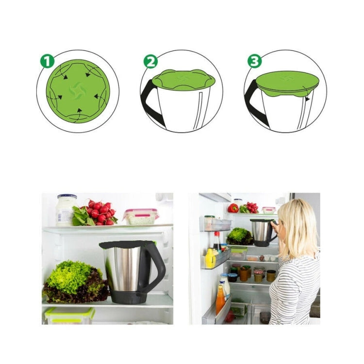 For Thermomix TM31 TM5 TM6 Silicone Lid Pot Sealing Food Storage Covers Reluova