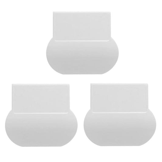 3pcs Anti Dirty Handle Toilet Lid Lifter Bathroom Bidet Seat Lifting Lid Kit(White)-Reluova