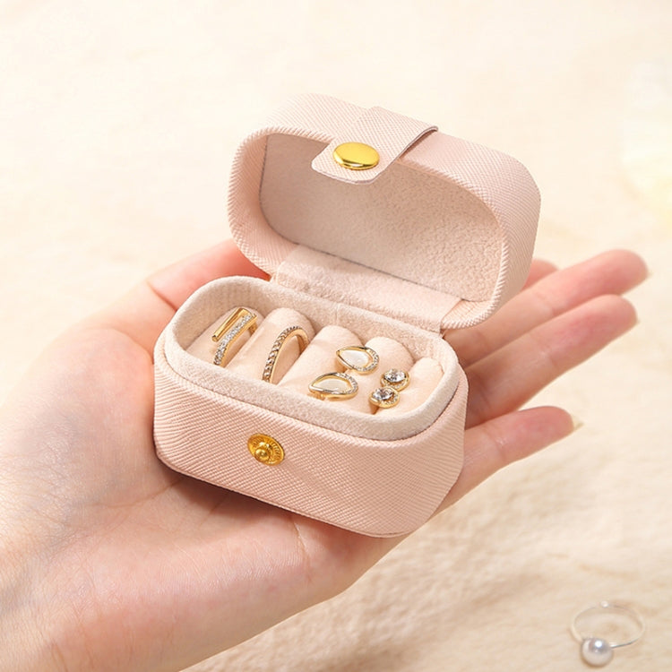 Mini Ring Box Portable Jewelry Box PU Leather Earring Jewelry Storage Box My Store