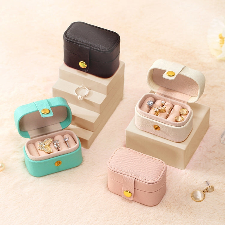 Mini Ring Box Portable Jewelry Box PU Leather Earring Jewelry Storage Box My Store