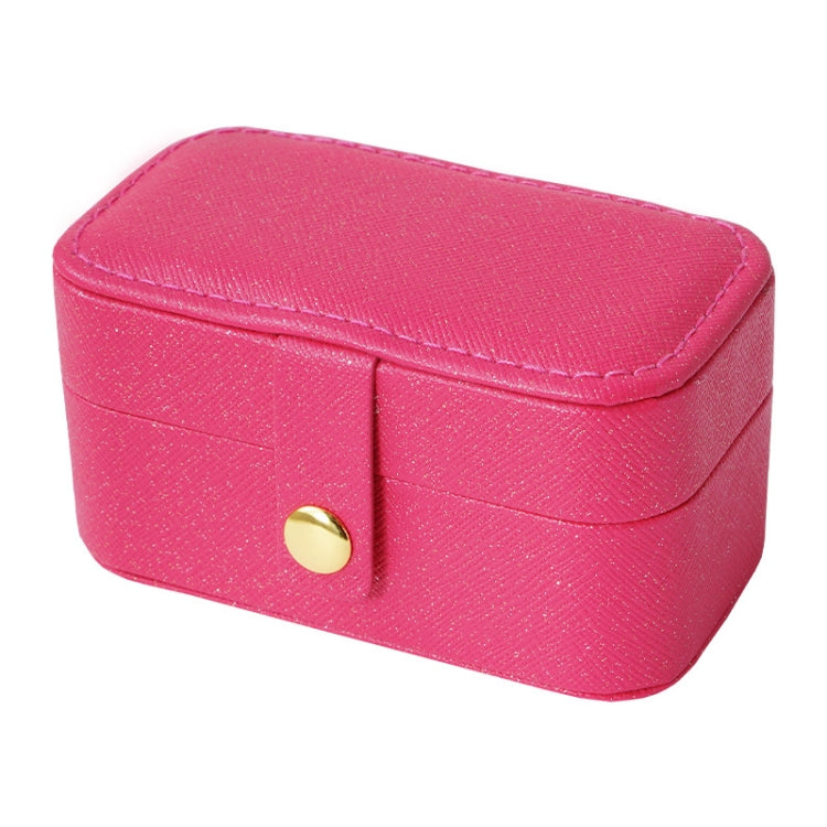 Leather Mini Jewelry Box Portable Travel Earring and Ring Storage Box My Store