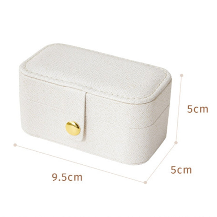 Leather Mini Jewelry Box Portable Travel Earring and Ring Storage Box My Store