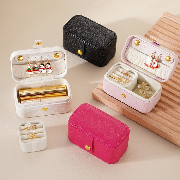 Leather Mini Jewelry Box Portable Travel Earring and Ring Storage Box My Store