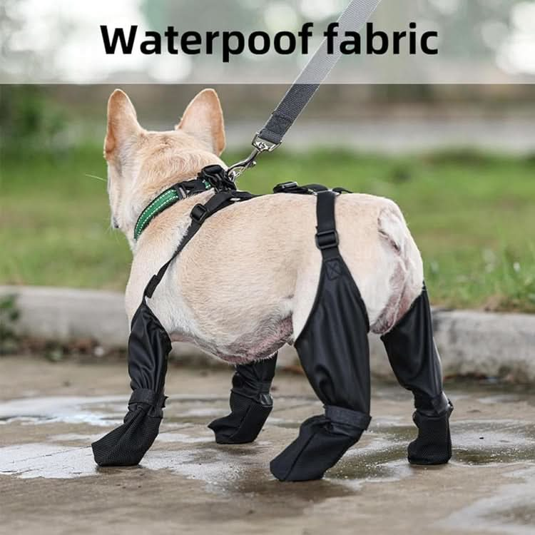 Waterproof Dog Boots Anti-Slip Dog Shoes Pet Paw Protector - Reluova