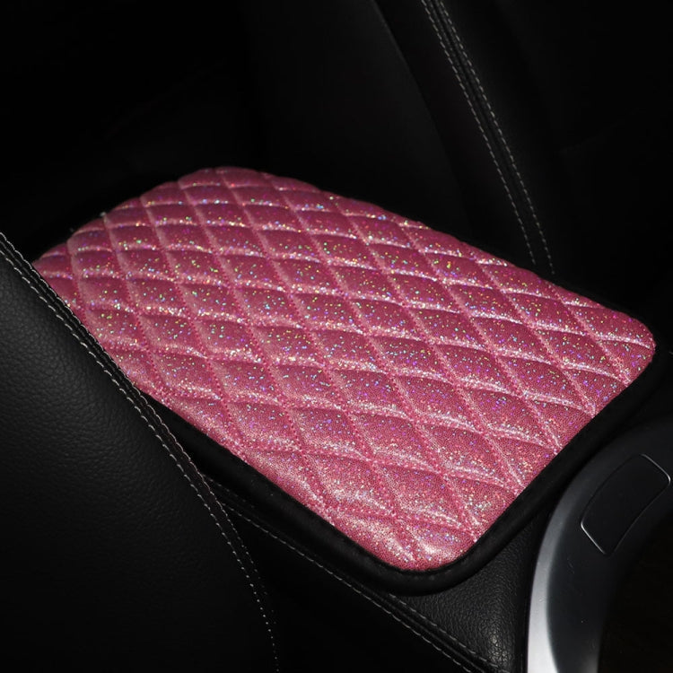 Glitter Car Center Console Cover Mat PU Leather Car Armrest Cover ÎҵÄÉ̵ê