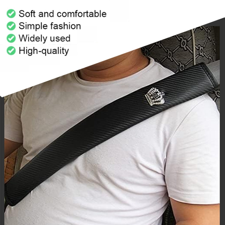 Carbon Fiber Car Leather Seat Belt Cover Shoulder Pads For Trucks ÎҵÄÉ̵ê