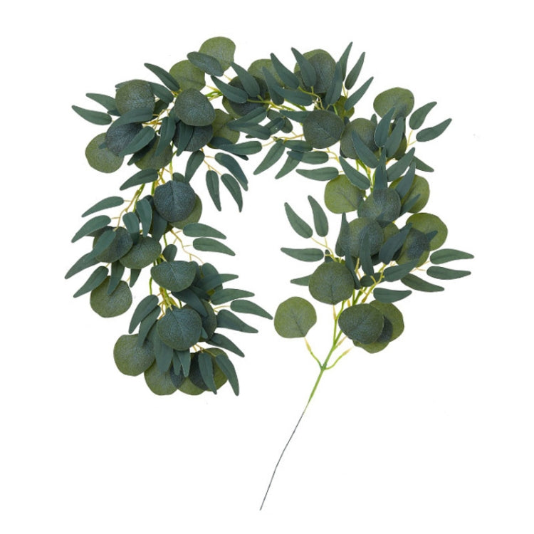 Artificial Greenery Eucalyptus Leaf Vine Simulation Rattan Home Decoration My Store