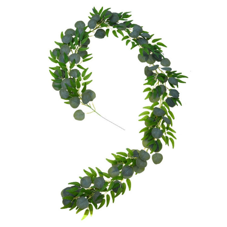 Artificial Greenery Eucalyptus Leaf Vine Simulation Rattan Home Decoration My Store