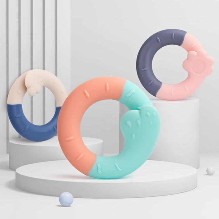 Wave Anti-Feeding Childrens Teether Baby Teething Teether Silicone Toys My Store