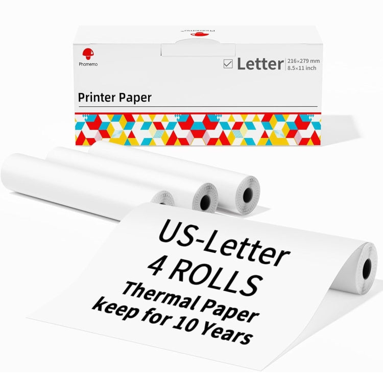 Writing Quick-Drying Thermal Paper 10-Year Long-Lasting For M832 / M833 / M834 / M835 Printer Reluova