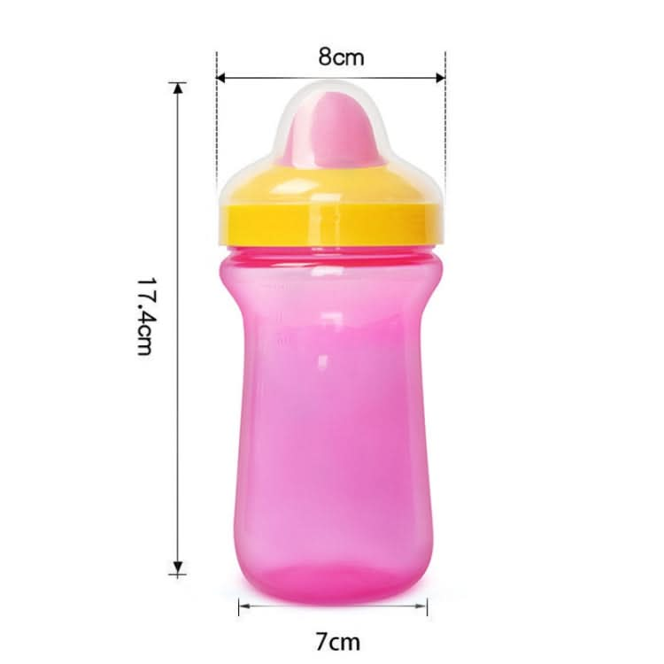 300ml Baby Learning Drinking Mug Children Portable Large Capacity Water Bottles(Green)-Reluova