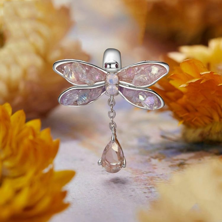 S925 Sterling Silver Dragonfly Water Drop Tassel DIY Beads My Store