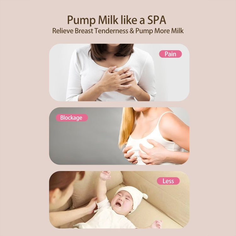 LCD Screen Smart Large Capacity Portable USB Charging Wearable Massage Breast Pump My Store