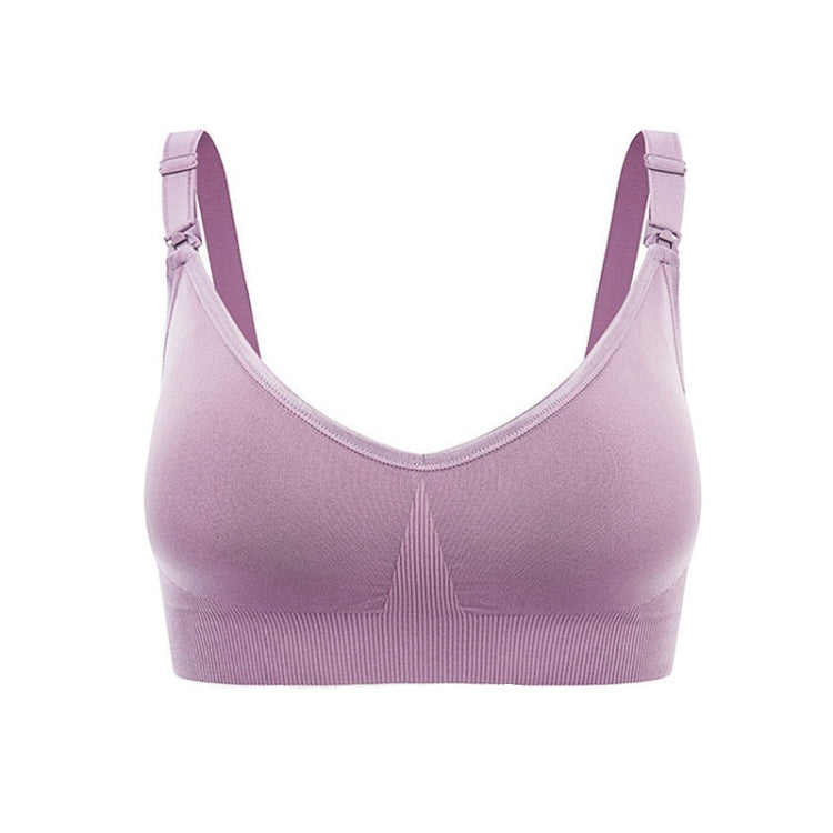 High Elasticity Non-Steel Ring Breastfeeding Bra Maternity Comfort Top Clasp Underwire Bra