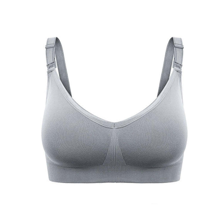 High Elasticity Non-Steel Ring Breastfeeding Bra Maternity Comfort Top Clasp Underwire Bra