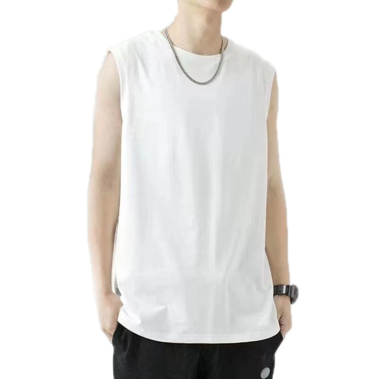 Men Summer Outdoor Vest Basketball Fitness Sports Sleeveless Crew Neck Shirt My Store