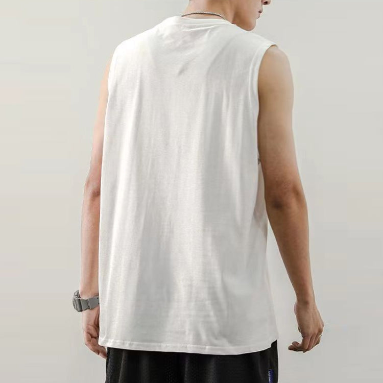 Men Summer Outdoor Vest Basketball Fitness Sports Sleeveless Crew Neck Shirt My Store