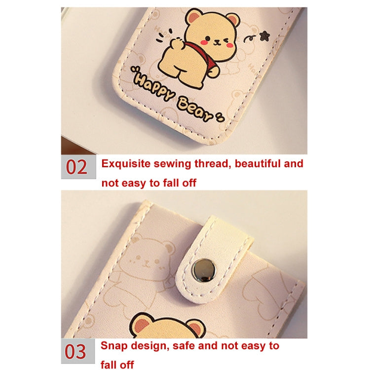 Pull-out Multi-card Slot ID Card Holder  Large Capacity Cartoon Card Bag My Store