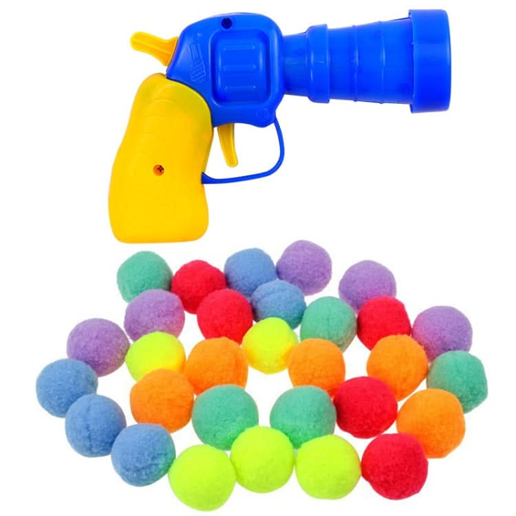 Cat Interactive Plush Toy Silent Plush Ball Launcher Pet Toy Balls - Reluova