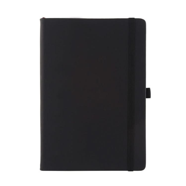 A5 Business Office Strap Notebook Students Diary Recording Notes(Black)-Reluova