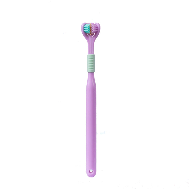 YALINA Three Sided Toothbrush Soft Hair 360 Degree V Shaped Toothbrush My Store