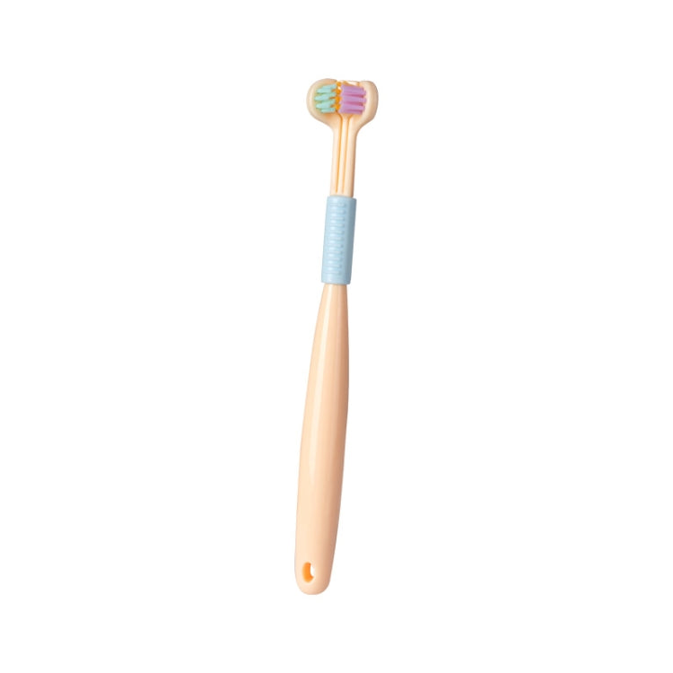 YALINA Three Sided Toothbrush Soft Hair 360 Degree V Shaped Toothbrush