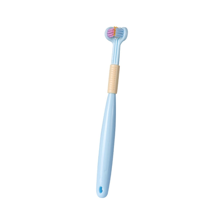 YALINA Three Sided Toothbrush Soft Hair 360 Degree V Shaped Toothbrush