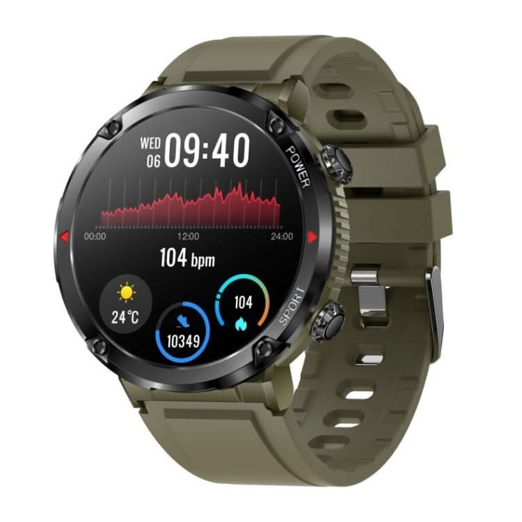 T30 1.6-inch Outdoor Sports Waterproof Smart Music Bluetooth Call Watch