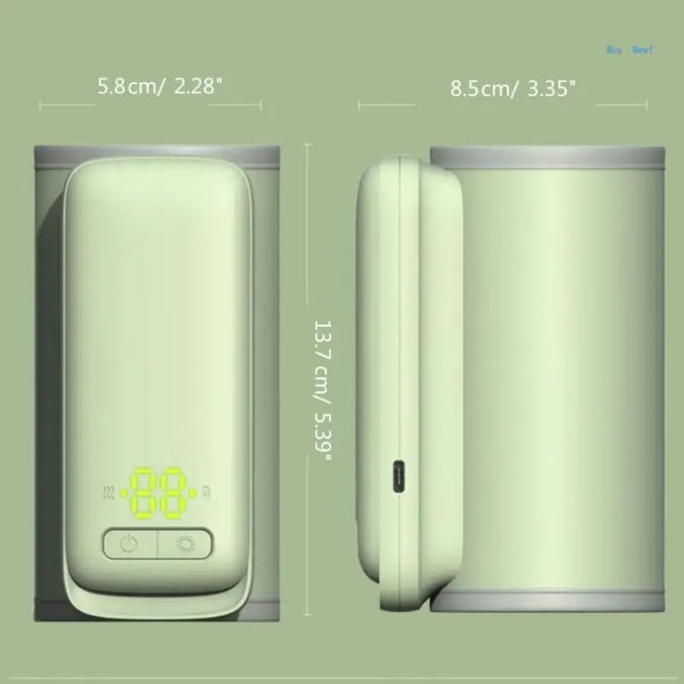 18W Baby Bottle Warmer With Digital Display & Night Light, Spec: Flagship Version-Reluova