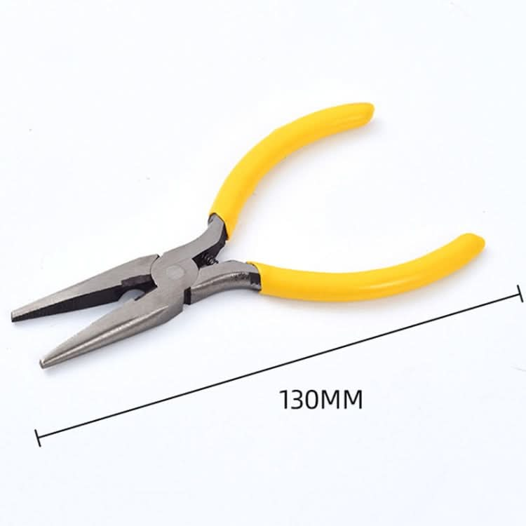 4.5 Inch Industrial Grade Mini Wire Pliers Portable Handmade Pliers With Plasticized Handle(Pointed Mouth Plier)-Reluova