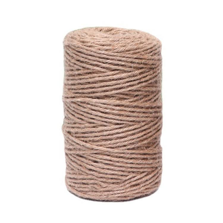 3mm x 200m Handmade DIY Vintage Lamp Decoration Jute Rope Jewelry Packaging Braided Cord-Reluova