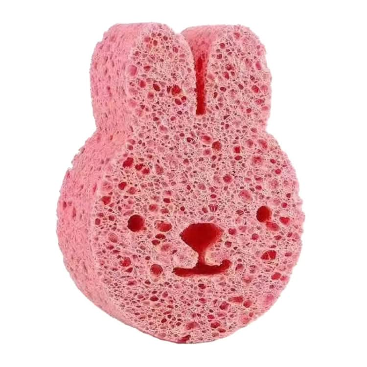 Baby Bathing Wood Pulp Sponge Cute Cartoon Soft Bath Sponge Bath Scrubber Reluova