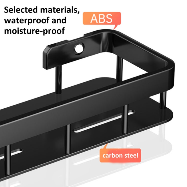 Wall-mounted Kitchen and Bathroom Storage Rack with 4 Hooks Reluova