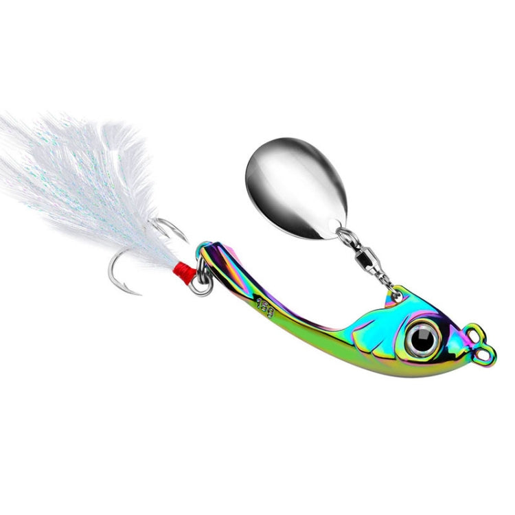 PROBEROS DW570 Fishing Lures Spinning Sequins Long Casting Tremor Swimming VIB Micro Tremor Zinc Alloy Bait Reluova