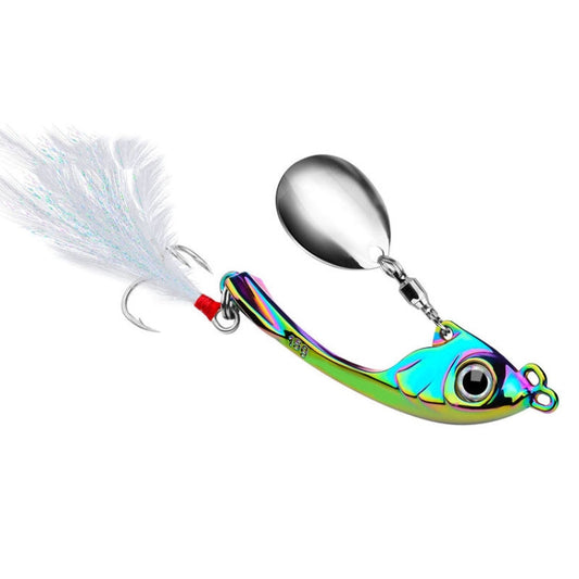 PROBEROS DW570 Fishing Lures Spinning Sequins Long Casting Tremor Swimming VIB Micro Tremor Zinc Alloy Bait