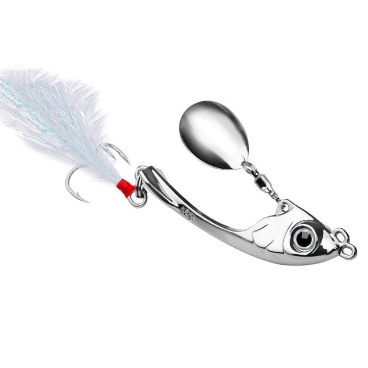 PROBEROS DW570 Fishing Lures Spinning Sequins Long Casting Tremor Swimming VIB Micro Tremor Zinc Alloy Bait Reluova