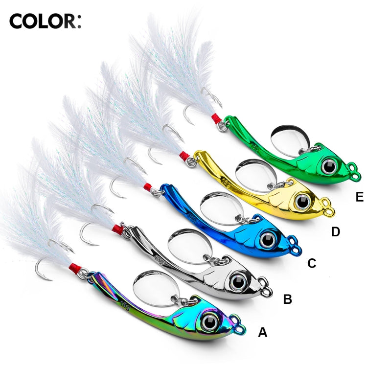 PROBEROS DW570 Fishing Lures Spinning Sequins Long Casting Tremor Swimming VIB Micro Tremor Zinc Alloy Bait