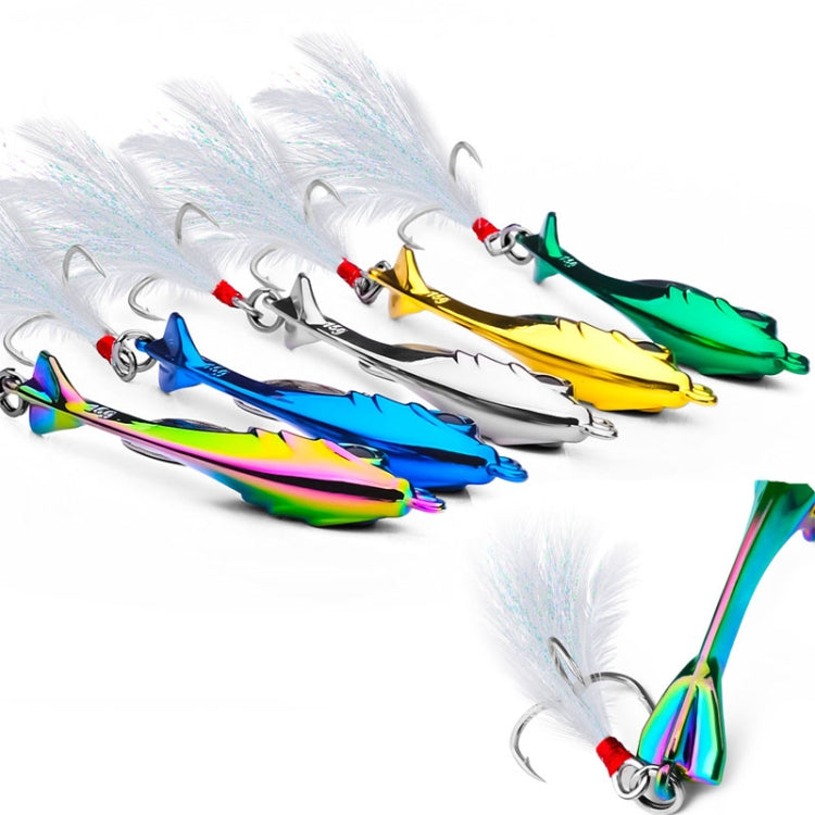 PROBEROS DW570 Fishing Lures Spinning Sequins Long Casting Tremor Swimming VIB Micro Tremor Zinc Alloy Bait Reluova