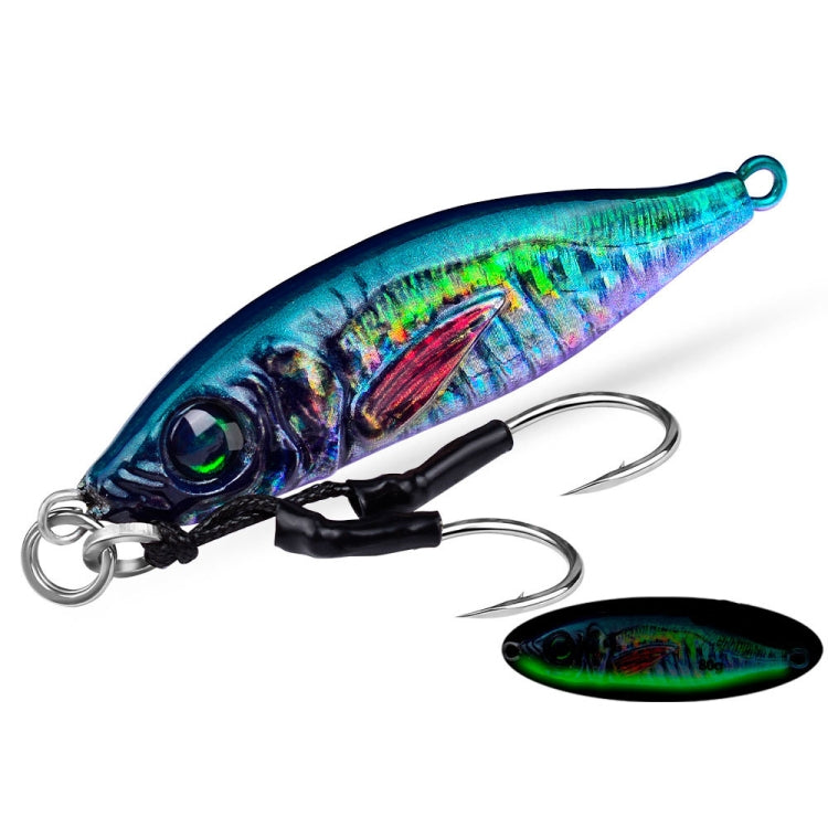 PROBEROS  LF136 Fishing Lure 3D Spray Painted Imitation Bait Long Casting Freshwater Fishing Warbler Bass Leader Lure