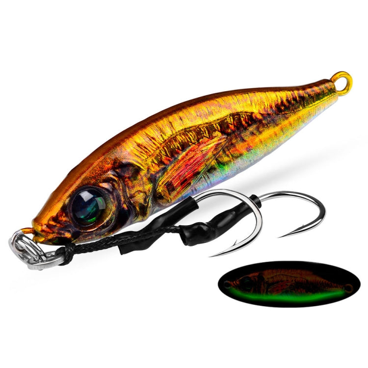 PROBEROS  LF136 Fishing Lure 3D Spray Painted Imitation Bait Long Casting Freshwater Fishing Warbler Bass Leader Lure