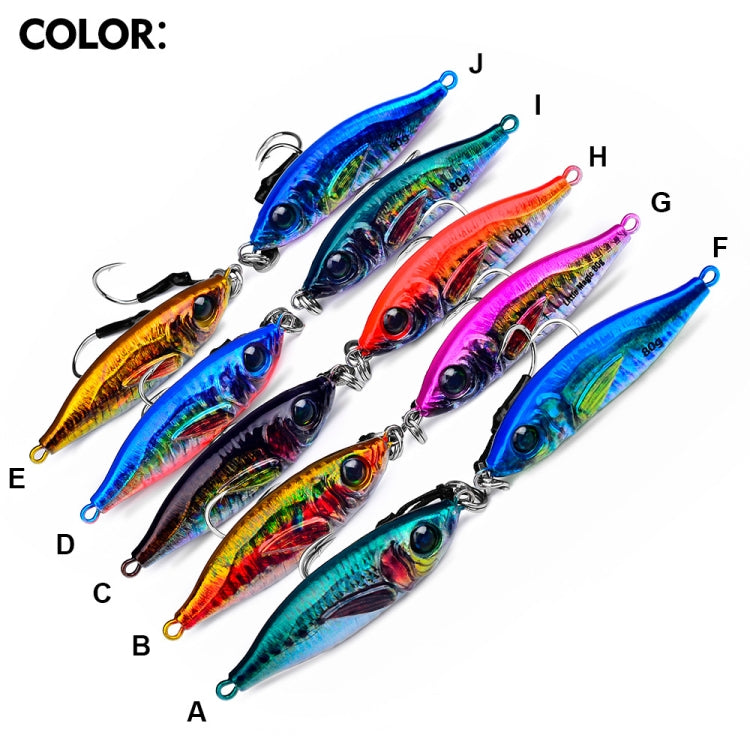 PROBEROS  LF136 Fishing Lure 3D Spray Painted Imitation Bait Long Casting Freshwater Fishing Warbler Bass Leader Lure