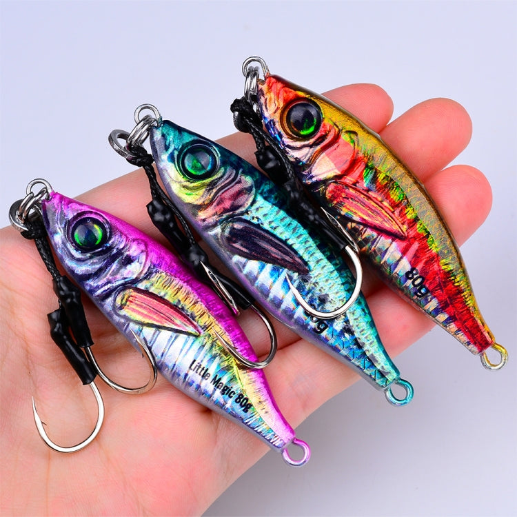 PROBEROS  LF136 Fishing Lure 3D Spray Painted Imitation Bait Long Casting Freshwater Fishing Warbler Bass Leader Lure