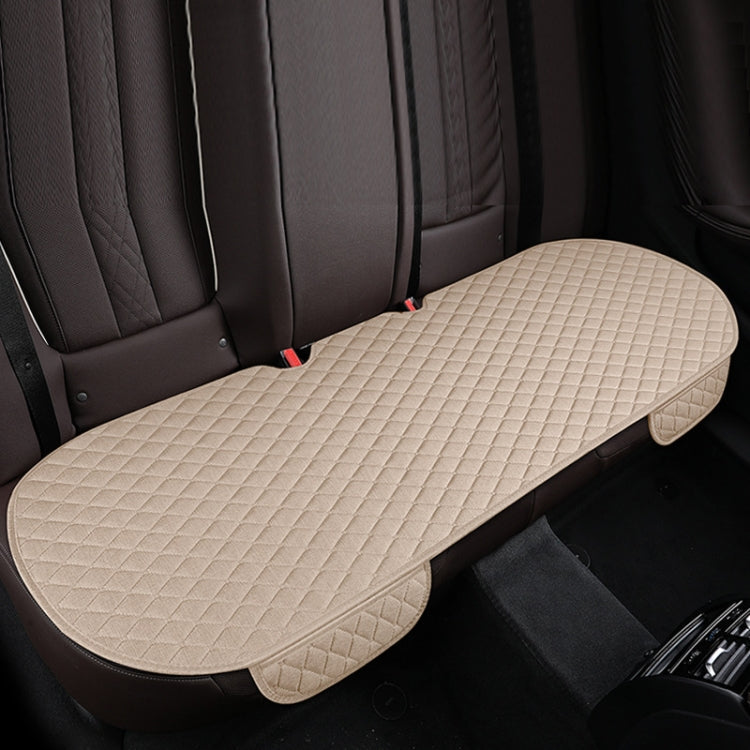 Non-Slip Rhombus Imitation Linen Car Seat Cushion ÎҵÄÉ̵ê