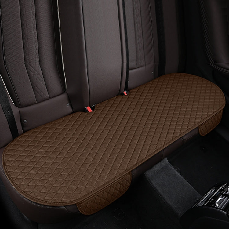 Non-Slip Rhombus Imitation Linen Car Seat Cushion ÎҵÄÉ̵ê