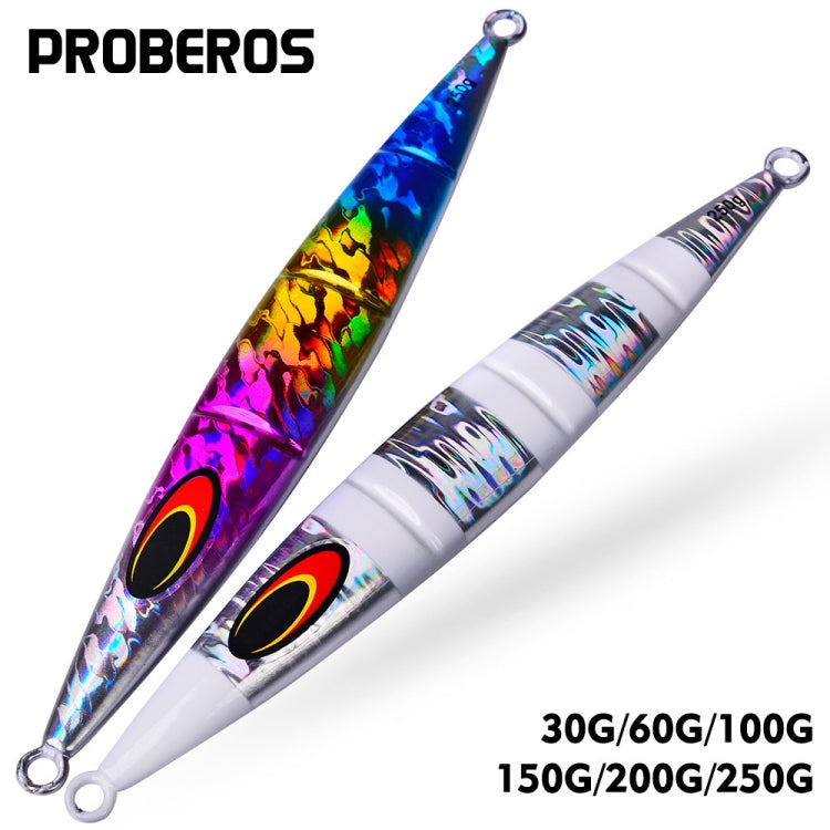 PROBEROS F125 Jogging Steelhead Deep Sea Boat Fishing Lure Rapid Sinking Sea Fishing Fake Bait Reluova