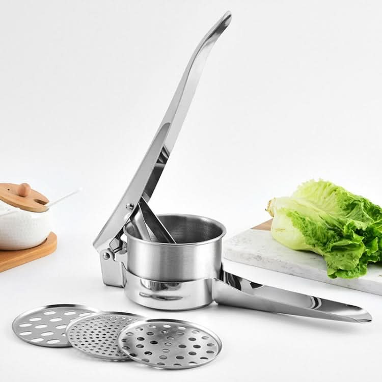 Stainless Steel Potato Press Manual Juicer Vegetable And Fruit Squeezer Reluova