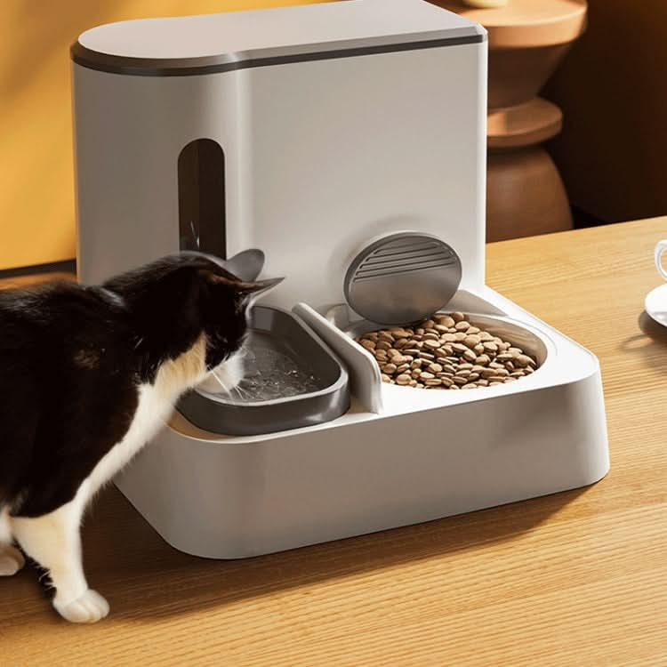 Pet Food Bowl Dog Drinking Fountain Cat Mobile Water Dispenser Automatic Feeding Water Feeder - Reluova