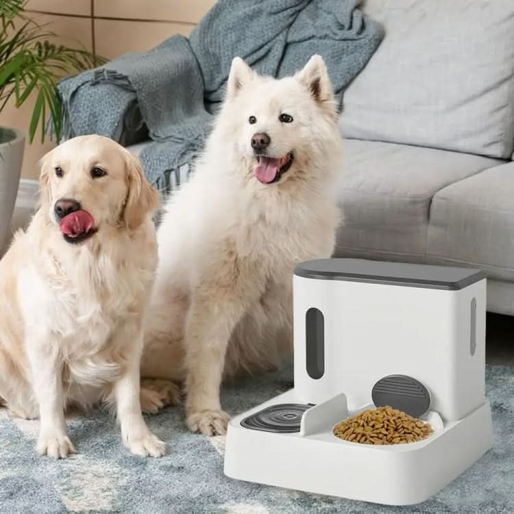 Pet Food Bowl Dog Drinking Fountain Cat Mobile Water Dispenser Automatic Feeding Water Feeder - Reluova