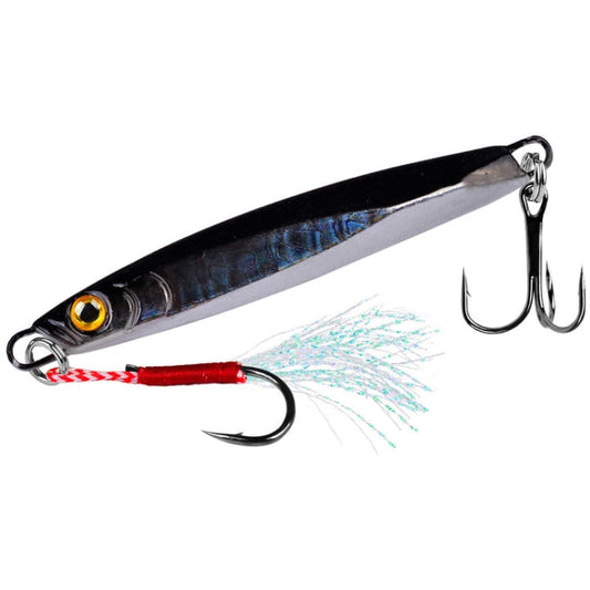 PROBEROS LF128 Long Casting Lure Iron Plate Lead Fish Freshwater Sea Fishing Warp Bass Metal Sequins Baits Reluova