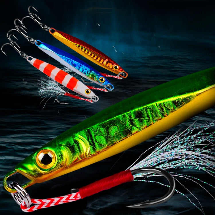 PROBEROS LF128 Long Casting Lure Iron Plate Lead Fish Freshwater Sea Fishing Warp Bass Metal Sequins Baits